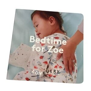 Lovery bedtime for Zoe baby toddler board book nighttime